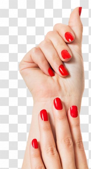 Nail Polish Manicure Salon Beauty Parlour - Hand Model Transparent PNG