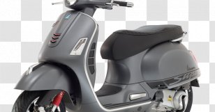 Piaggio Vespa GTS 300 Super Scooter Motorcycle - Accessories Transparent PNG