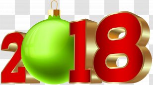 New Year Santa Claus Clip Art - Pixel - 2018 Transparent Deco Transparent PNG