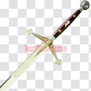 Sabre Claymore Classification Of Swords Weapon - Baskethilted Sword - Scottish Highlander Warrior Transparent PNG