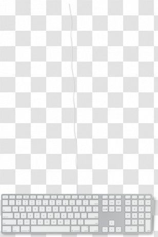 Apple Keyboard Computer Mighty Mouse Magic - Black And White Transparent PNG