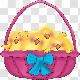 Easter Bunny Postcard Egg Clip Art - Magenta - Chick Transparent PNG