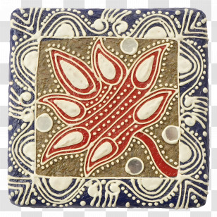 Mandala Pattern - Decorative Tile With Traditional Pattern Transparent PNG