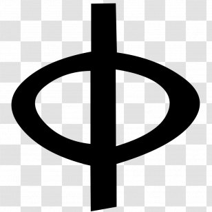 Phi Islands Symbol Greek Alphabet Uncial Script - Ancient Clipart Transparent PNG