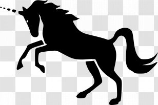 Invisible Pink Unicorn Invisibility T-shirt - Black And White Transparent PNG