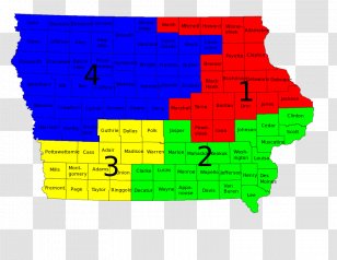 Iowa's Congressional Districts Election Voting - United States - General Transparent PNG