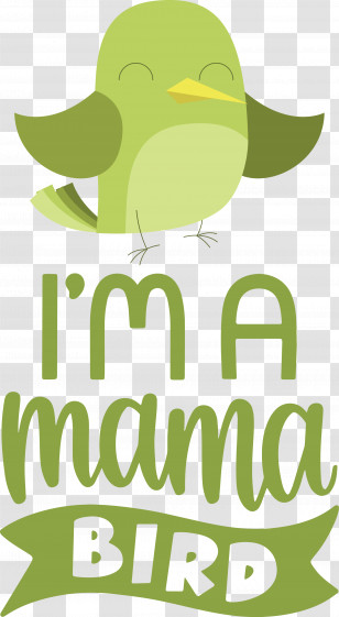 Mama Bird Bird Quote Transparent PNG