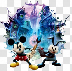 Epic Mickey 2: The Power Of Two Wii U Xbox 360 - Mouse Transparent PNG