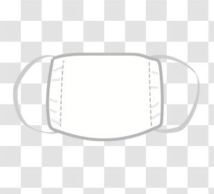 Mask - White Protective Face Mask Transparent PNG