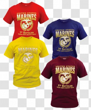Long-sleeved T-shirt United States Marine Corps - Long Sleeved T Shirt Transparent PNG