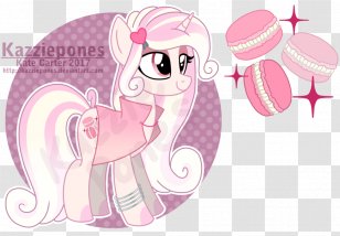 Clip Art Illustration Horse Product Ear - Frame - Raspberry Macarons Transparent PNG