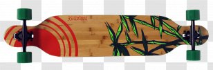 Longboarding Tropical Woody Bamboos Giant Panda - Bamboo Board Transparent PNG