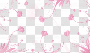 Textile Petal Pattern - Floral Decoration Transparent PNG