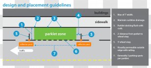 Parklet Street Furniture Sidewalk - Floors Streets And Pavement Transparent PNG