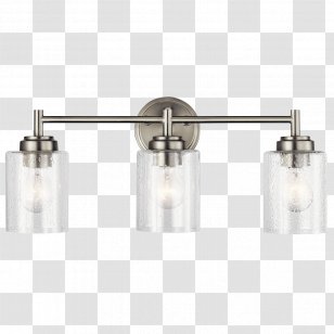 Lighting Brushed Metal Bathroom Kichler - Sconce - Light Transparent PNG