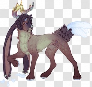 Reindeer Horse Dog Pack Animal - Quadrupedalism - Centaur Transparent PNG