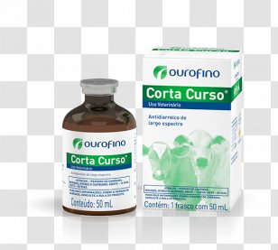 Ouro Fino Saude Animal Milliliter Therapy Disease Antibiotics - Streptomycin - Barraca Transparent PNG