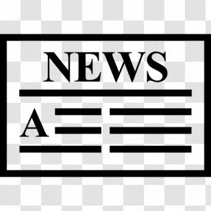 Journalism Computer Icons The Young Women's Leadership School Of Astoria News - Black And White - Signage Transparent PNG
