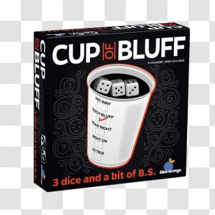 Blue Orange Games Board Game Bluff Tabletop & Expansions - Cup Transparent PNG