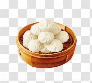 Baozi Momo Xiaolongbao Stuffing Breakfast - Steaming - White Buns Transparent PNG