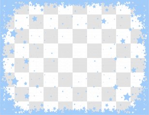 Blue Euclidean Vector Computer File - Area - Hand-painted Stars Border Transparent PNG