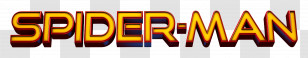 Spider Man - Spider-Man Text Logo Transparent PNG