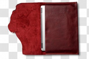 Velvet Rectangle - Red Leather Transparent PNG