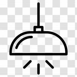 Hanging Lamp - Pendant Light Fixture Transparent PNG