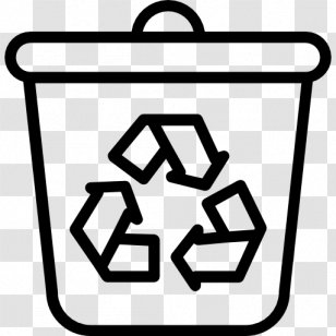 Recycling Symbol Waste Plastic Drawing - Non Recyclable Icon Transparent PNG