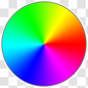 Color Gradient Wheel HSL And HSV RGB Model - Primary Transparent PNG