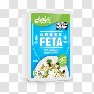 Goat Milk Greek Cuisine Feta Organic Food Vegetarian - Local - Cheese Transparent PNG