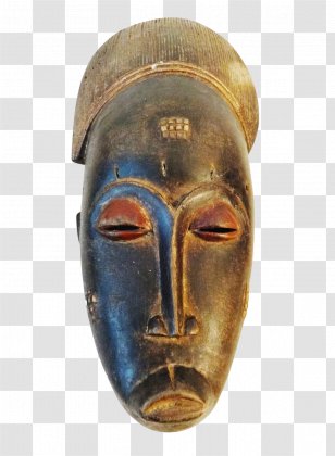 Wood Carving Mask Sculpture African Art - Statue Transparent PNG