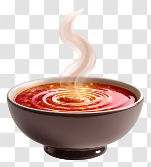 Hot Soup Bowl - Steaming Bowl Of Soup Transparent PNG