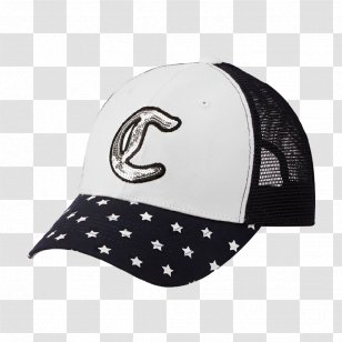 Baseball Cap Trucker Hat - White - Korean Star Transparent PNG