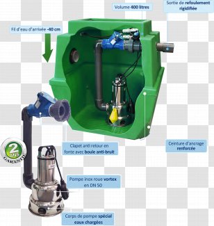 Wastewater Hebeanlage Pump Eaux-vannes - Water Transparent PNG