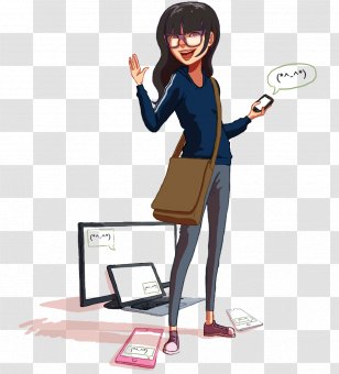 Microphone Cartoon Human Behavior Transparent PNG