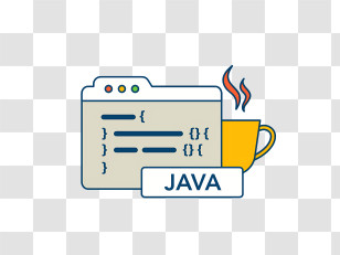 Java - Java Code With Coffee Transparent PNG
