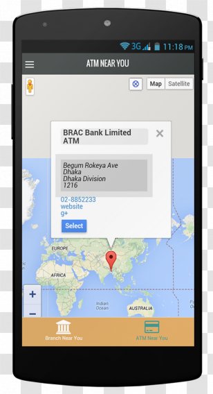 Smartphone Bangladesh Bank Automated Teller Machine - Atm Template Transparent PNG