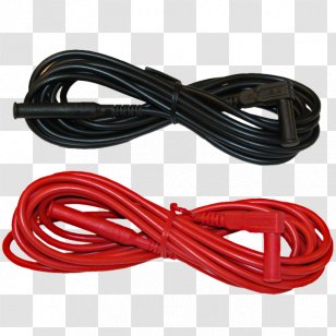 Electrical Cable Multimeter Coaxial Power Cord Test Probe - Color Of Lead Transparent PNG