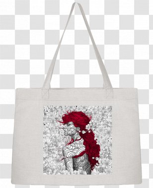 Poster Artist Printmaking Line Art - Tote Bag - Shopping Shading Transparent PNG