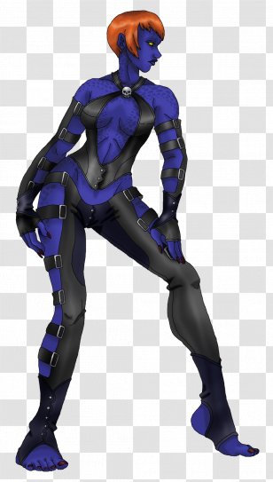Mystique DeviantArt Cobalt Blue Purple - Artist Transparent PNG