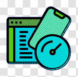 Type Of Website Icon Speed Icon Test Icon Transparent PNG