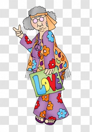 Hippie National Grandparents Day Peace Symbols Clip Art - Flower - Tree Transparent PNG