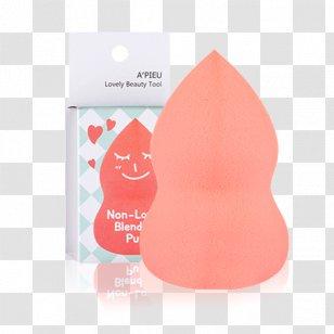 A'PIEU Non-Latex Blending Snowman Puff 1pc Cosmetics Foundation [APIEU] Mini Collection - Makeup Brushes - Bong Hoa Mai Transparent PNG