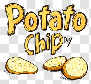 National Potato Chip Day - Potato Chips For Potato Chip Day Transparent PNG
