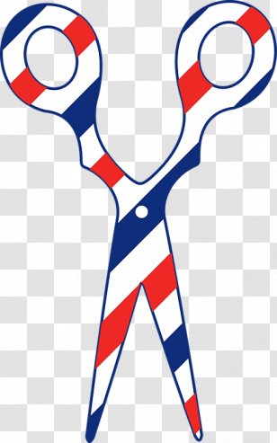 Barber's Pole Hair-cutting Shears Art - Sweeney Todd - Barber Transparent PNG