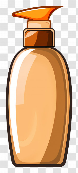 Tanning Lotion - Lotion Bottle Transparent PNG