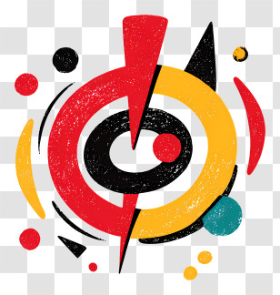 Communication Skills - Abstract Colorful Shapes In Modern Art Style Transparent PNG