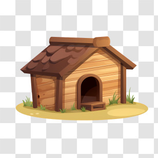 Dog House - Wooden Dog House For The Outdoors Transparent PNG