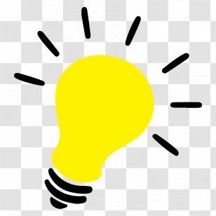 Incandescent Light Bulb Lamp Clip Art - Led Transparent PNG